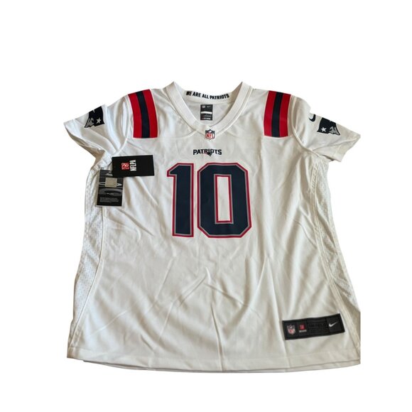 Nike NFL On Field New England Patriots #10 White Jersey Womens Size XL Polyester - Picture 4 of 16
